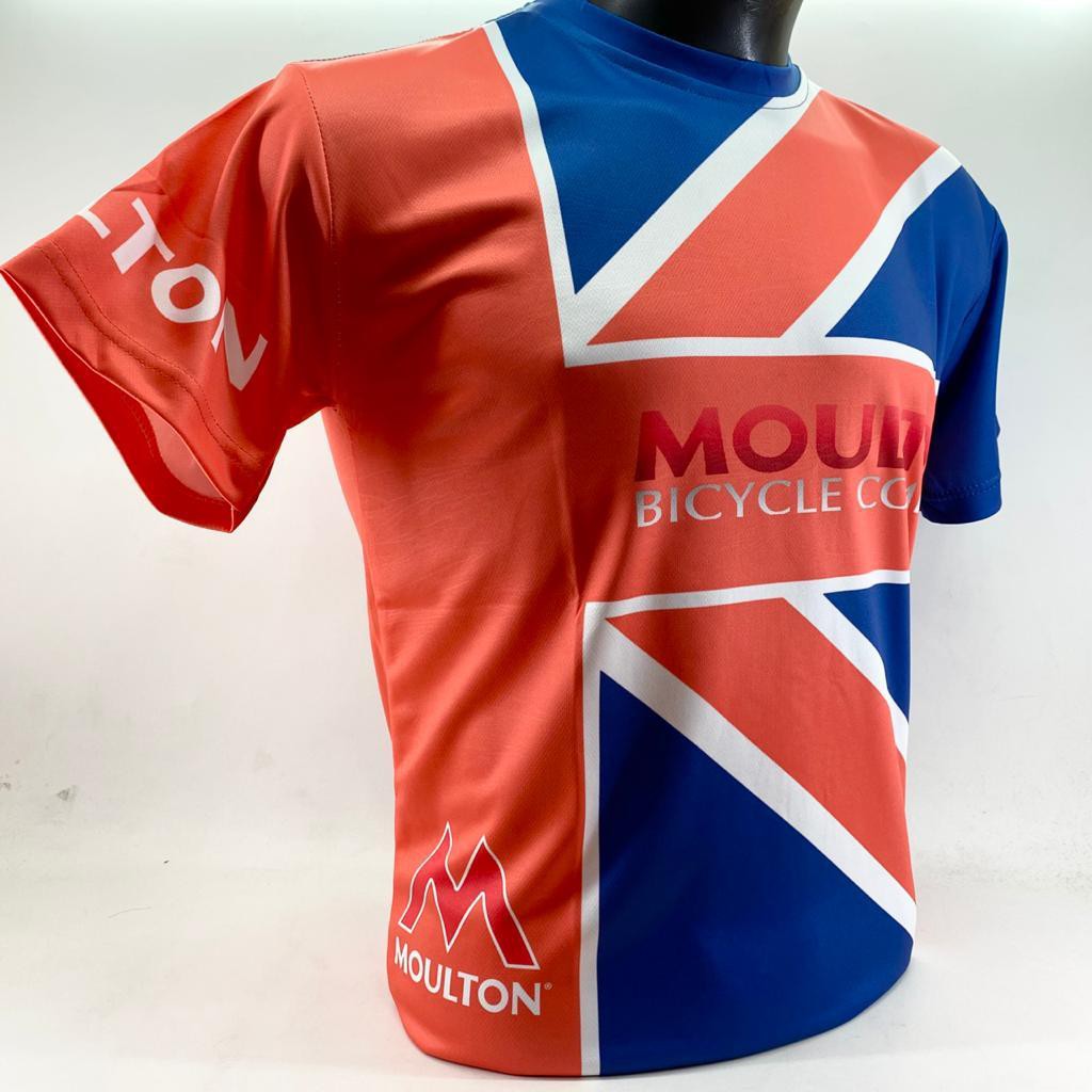 Kaos Dry fit Baju Jersey Alex Moulton Pria Wanita Baju Olahraga Sepeda