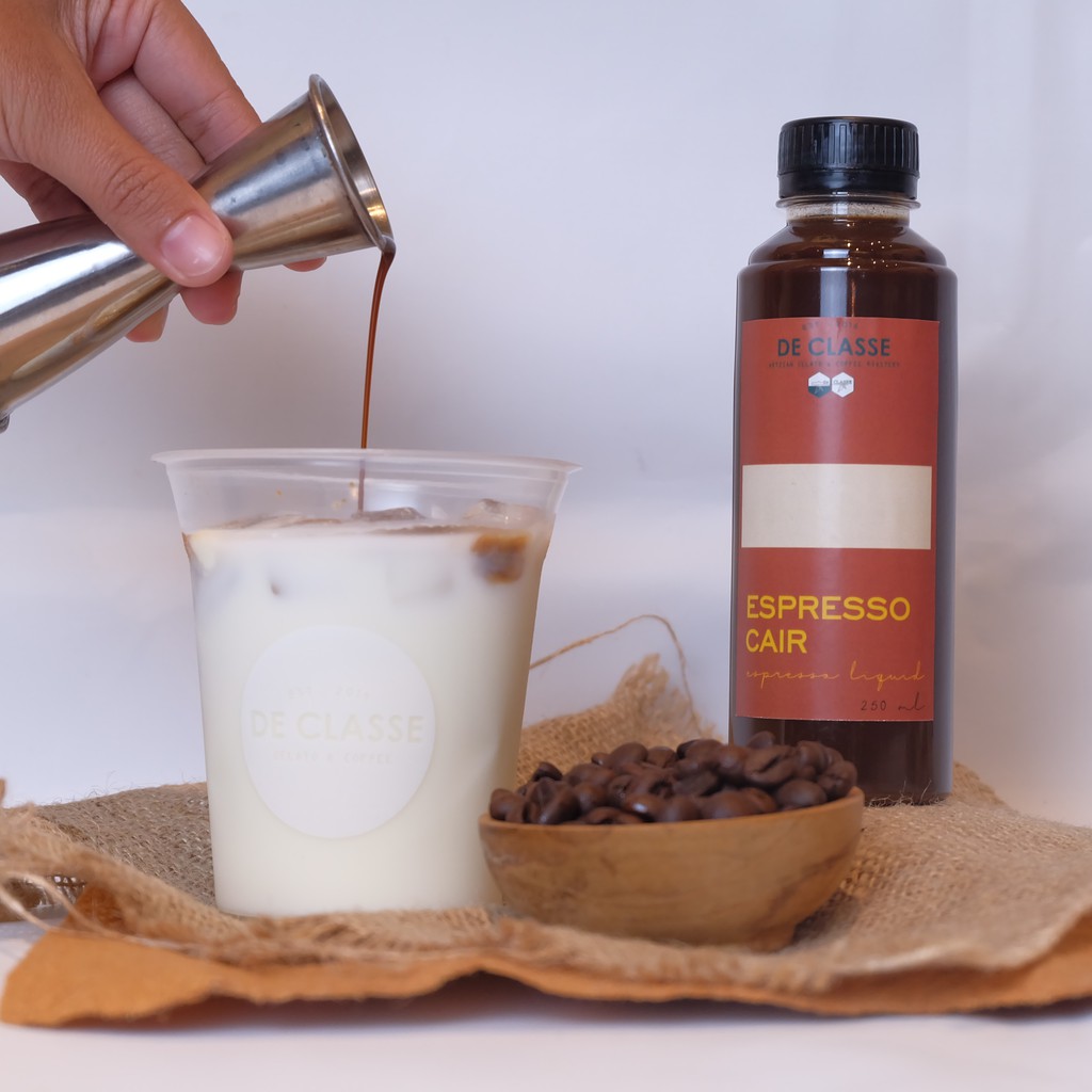 ESPRESSO CAIR 250 ML KONSENTRAT KOPI MURNI ESPRESSO LIQUID ES KOPI SUSU