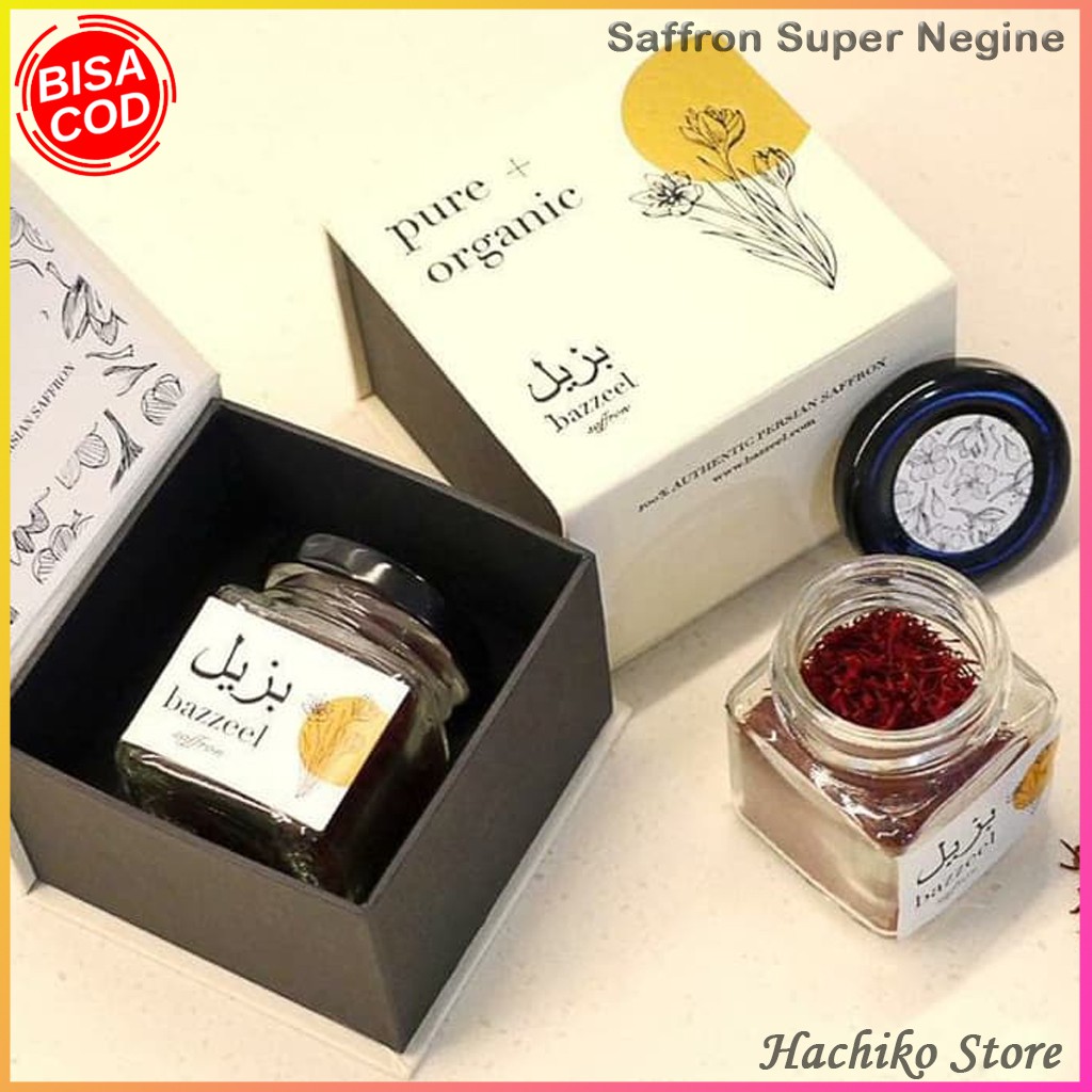 

Saffron Super Negin PURE+ ORGANIC BAZZEEL (Finest Quality) 100% Original Iran