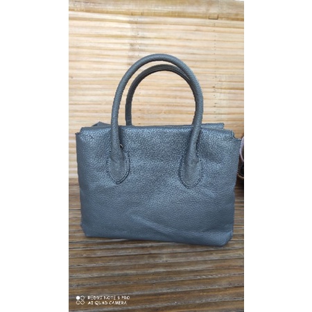 brera handbag, kulit mantap, tebal dan kokoh