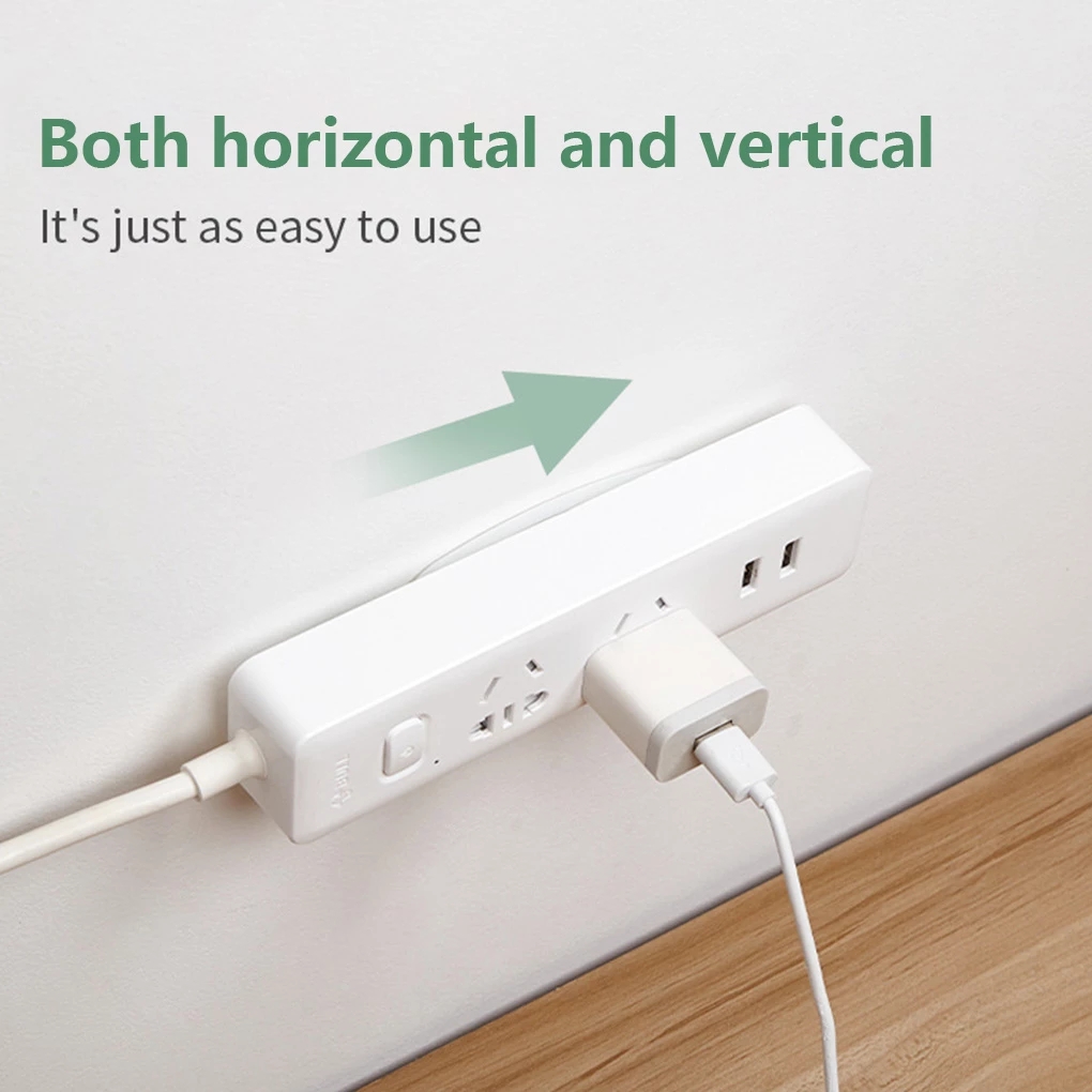Holder Power Strip Soket Fixer Kabel Model Seamless Dengan Perekat