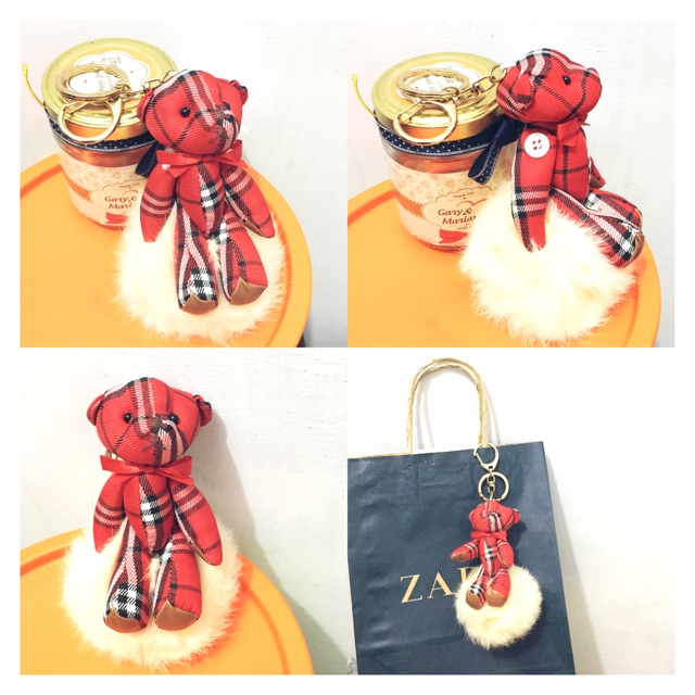 Teddy bear bagcharm
