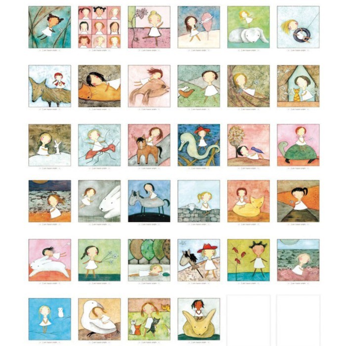 

Post Card / Kartu Pos I am a Happy Angel