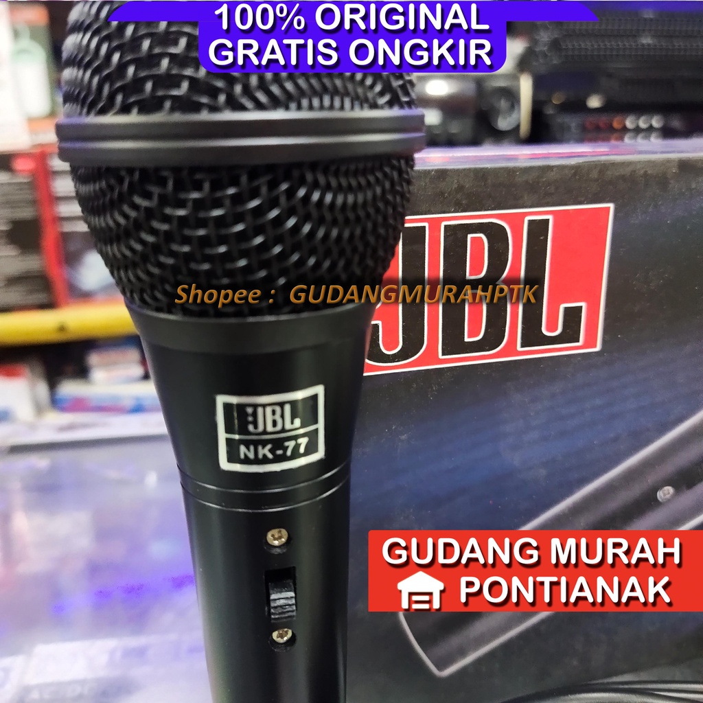 Mic JBL ORIGINAL NK77 Kualitas Bagus Jernih ASLI NK 77