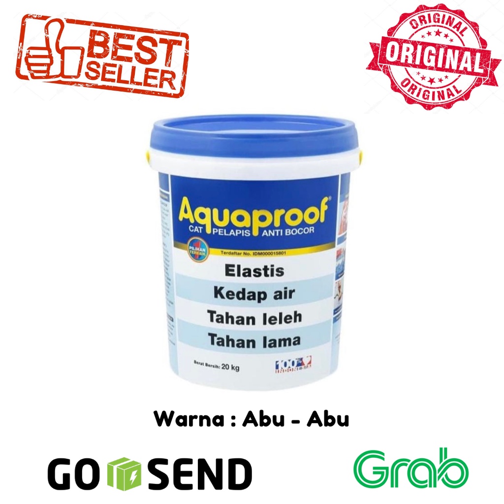 Aquaproof 20 Kg Abu-Abu Bekasi Murah