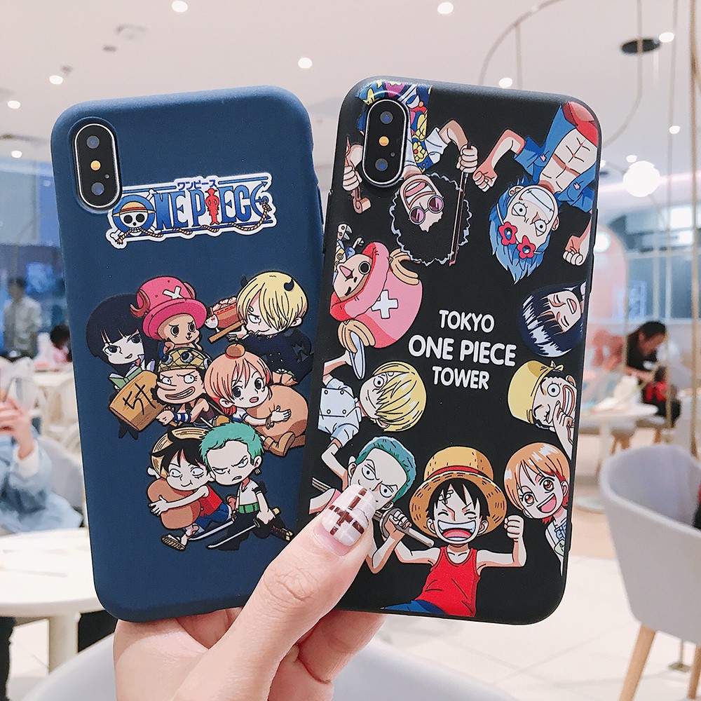 Casing Soft Case Motif Anime Jepang Lucu untuk iPhone 6 6S