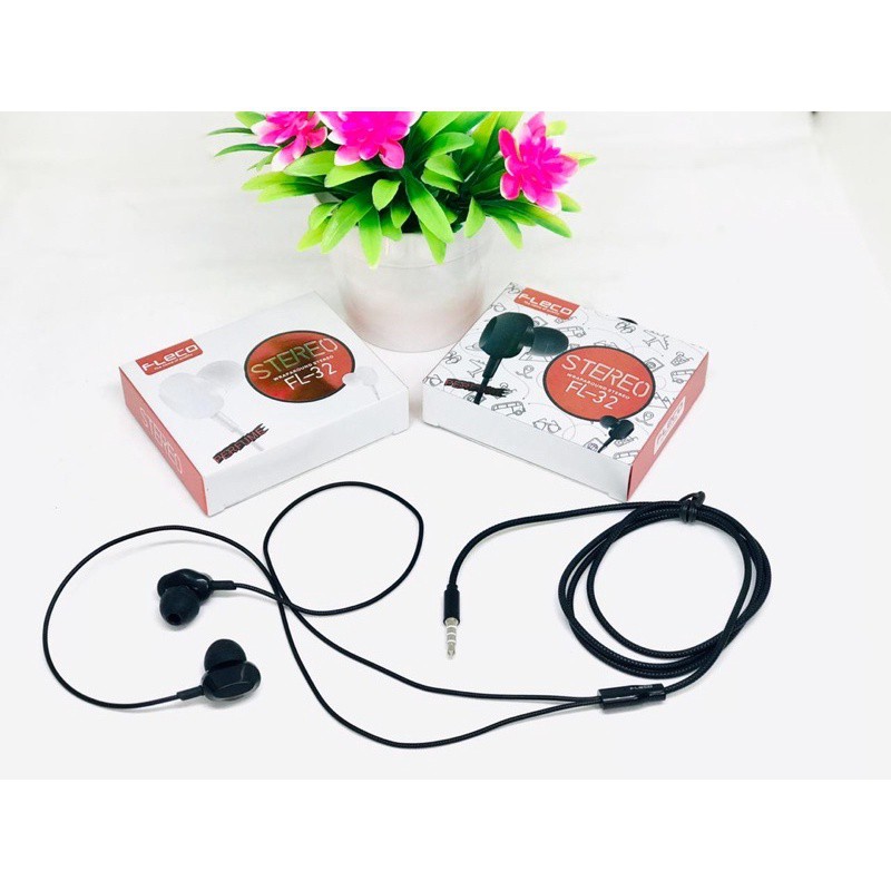 PROMO HANDSFREE FLECO FL32 ORI/ HEADSET FL32 STEREO MUSIC HIFI AUDIO