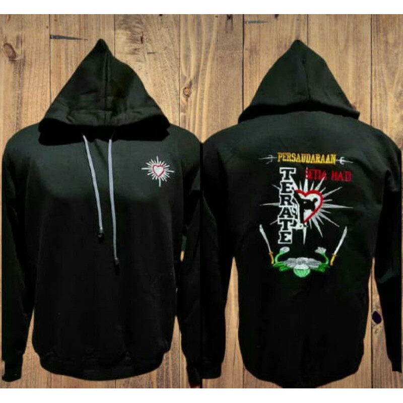 Jaket Blusuk Bordir PSHT | Hoodie Bordir PSHT | Jaket PSHT