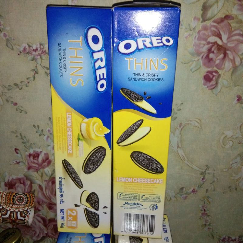 oreo thins lemon cheesecake ( beli 2 free tas / goodie bag )