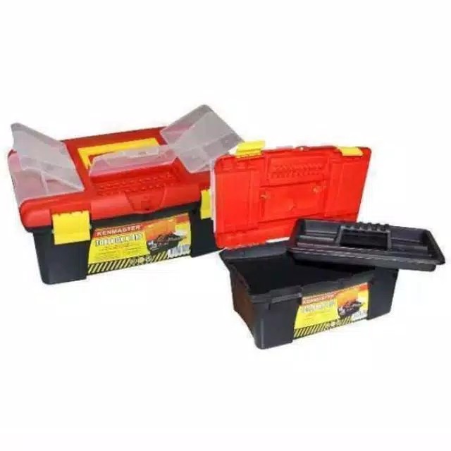 Tool Box Kenmaster / ToolBox Plastik Besar Multifungsi Serbaguna Kenmaster H415