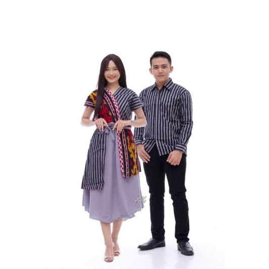 COUPLE AYAMIA SALUR COUPLE DRESS BATIK