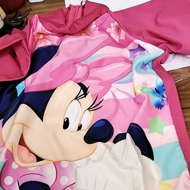 Mickey Miki Minnie Mouse Baju Renang Anak Perempuan Cewe Cewek 1 2 3 4 Tahun