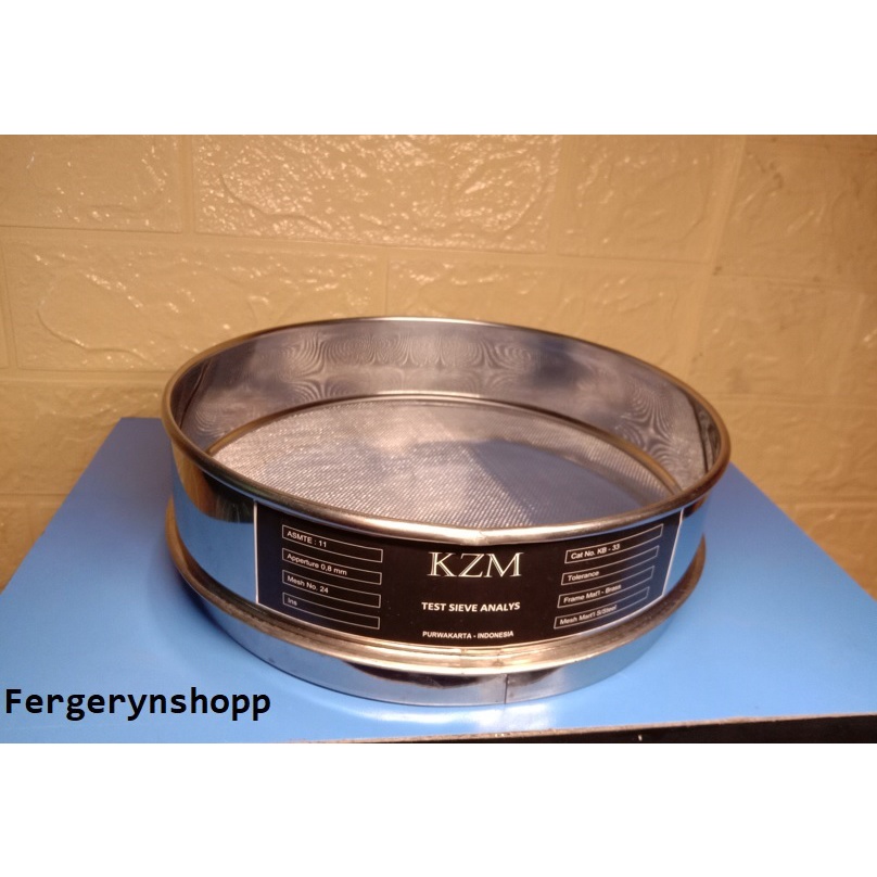 Sieve Test Mesh 24 Sieve Ayakan Mesh 24 ( 800 um )