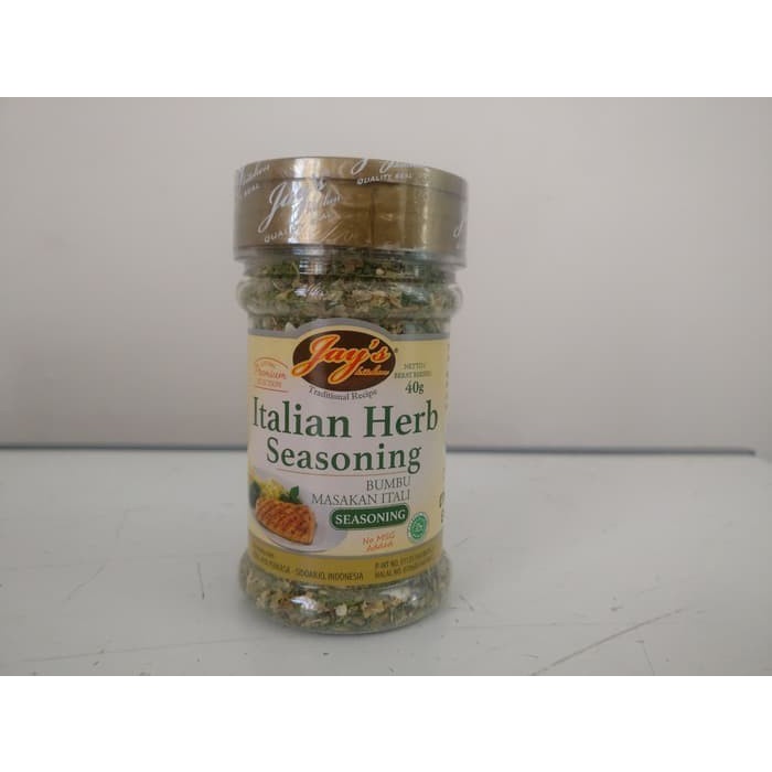 

Instan-Masak-Bumbu- Jay'S Italian Herb Seasoning 40Gr Bumbu Masakan Italia Tanpa Msg Hala -Bumbu-