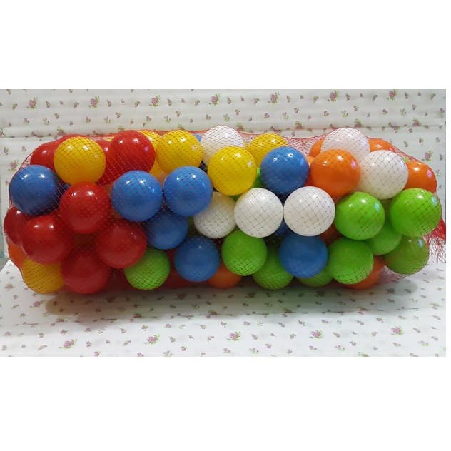 Bola Mandi Anak - Kolam Mandi Bola - Mainan Bola Plastik Bola - Mandi Bola Isi 100 Pcs Produk