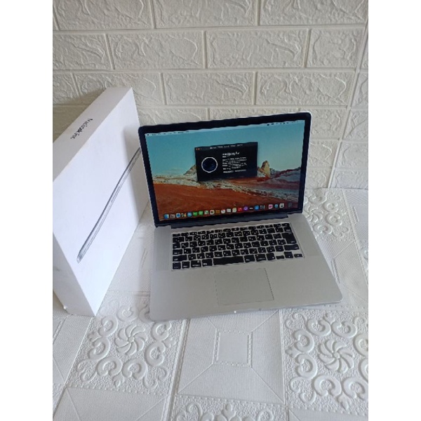 MACBOOK PRO 15 RETINA CORE I7 8GB SSD 256GB DUAL VGA NVIDIA LIKE NEW FULLSET