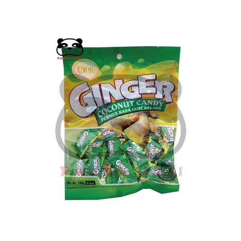 

Permen Kimono Ginger Coconut 160gr / Permen Jahe Kelapa