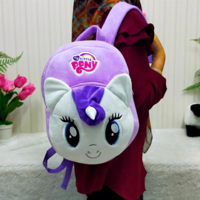 Tas Ransel Little Pony 2 Rest L/Backpack Anak TK SD/Ransel Karakter Kuda Poni Hadiah Kado Ultah