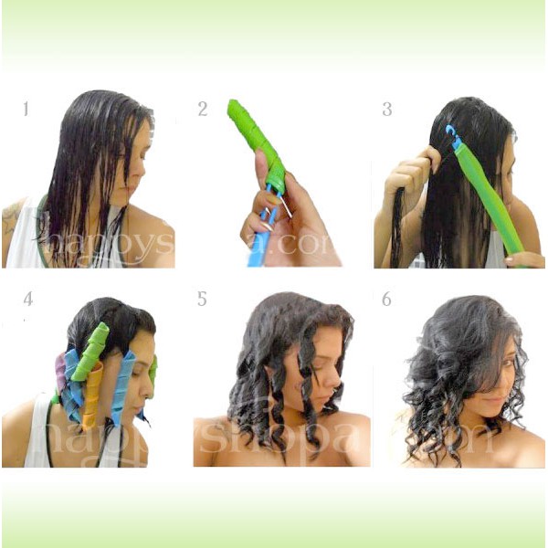 TBI MAGIC LEVERAG 18pcs - hair curler, rambut ikal temporary &amp; permanen Rollan Rambut