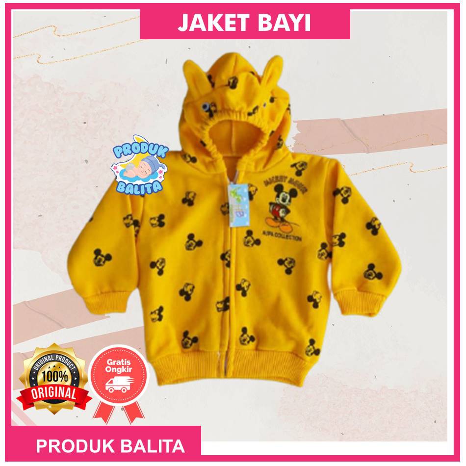 Jaket Bayi Perempuan Laki Baru Lahir Lucu Murah