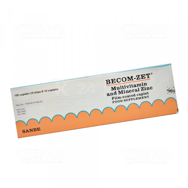 Becom-Zet , Becom C & Comvit C (Multivitamin dan Mineral)untuk daya tahan tubuh