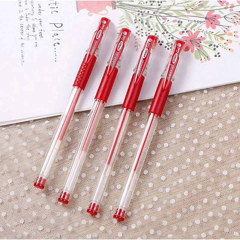 

Pena Gel / Pulpen Gel Mimi 0,5mm Standar Pulpen Gel Mimi Warna Merah