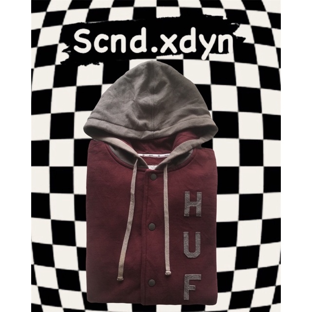 varsity hoodie HUF original