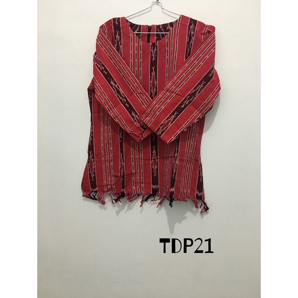 [NEW] atasan wanita songket rumbai