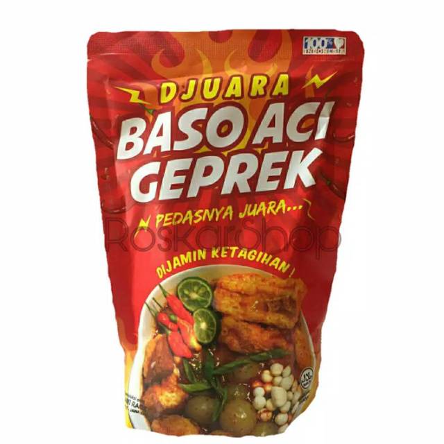 

Baso Aci geprek