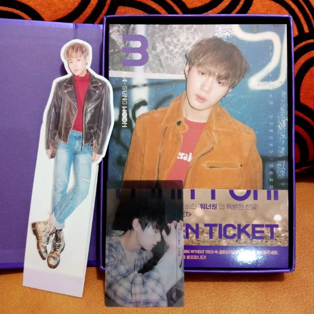 [CLEARANCE SALE] UNSEALED WANNA ONE NOTHING WITHOUT YOU ALBUM JIHOON SUNGWOON MINHYUN CC PC STANDEE 