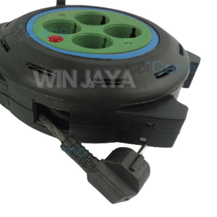 ➻ ROLL KABEL TERMINAL COLOKAN LISTRIK 4 LUBANG TYPE 15 PANJANG 10 METER ☪