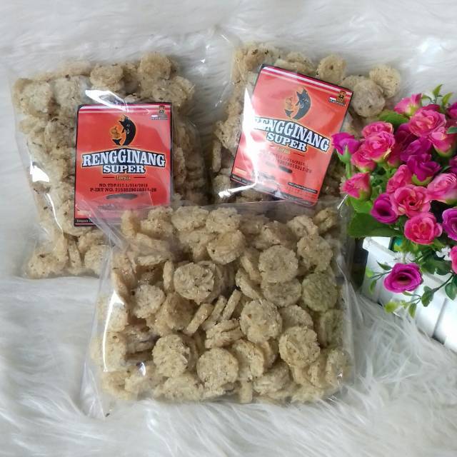 

Rengginang super, bentuk koinRengginang