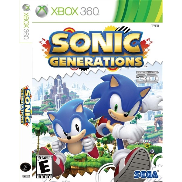 Game Sonic Generations XBOX 360 for Jtag/RGH (Game Data DVD Kaset)