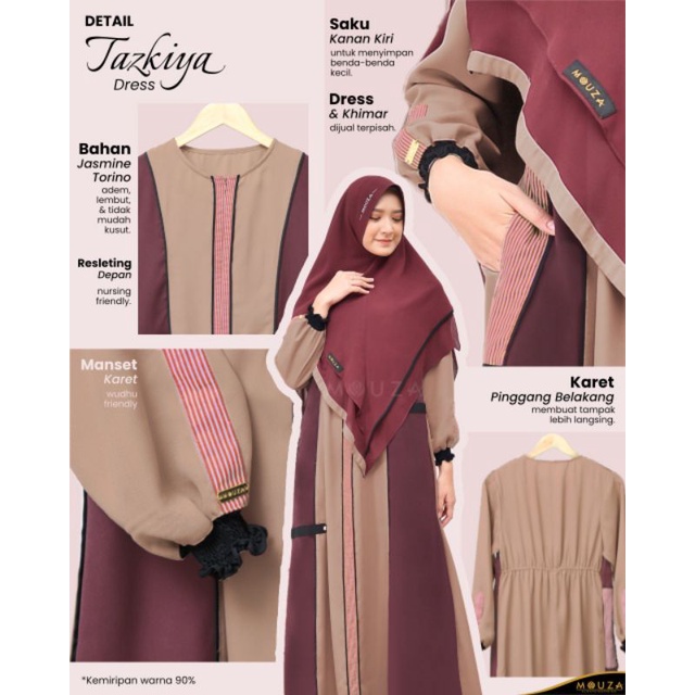 Tazkiya Dress by Mouza