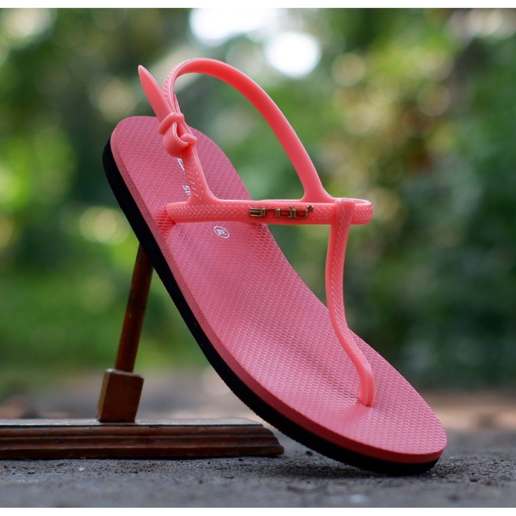 Sendal Jepit Tali Ando STRAPPY 02 Original Kualitas Import Model Terbaru Aneka Warna Sandal Wanita