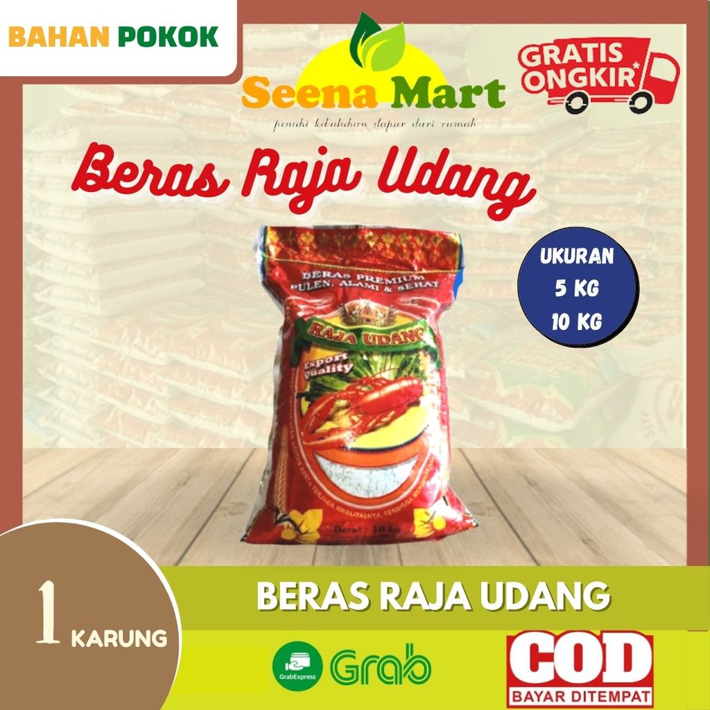 

Beras Premium Raja Udang 5kg 10 kg