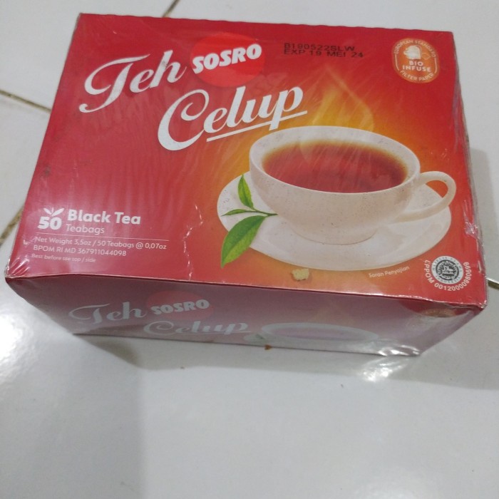 

teh celup sosro 50 bags