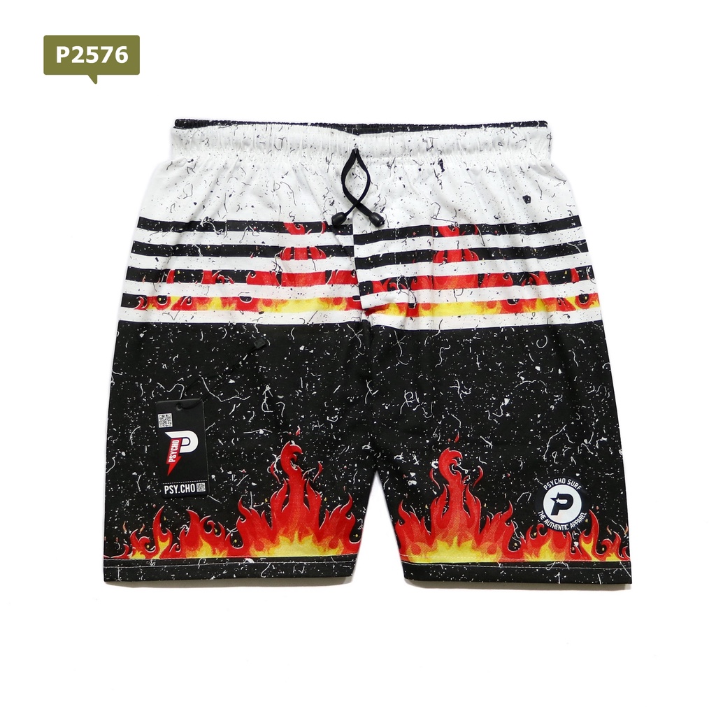 BEST SELLER 1 - PSYCHO BOXER PRIA WANITA| CELANA DALAM PENDEK KOLOR BOXSER PANTAI BAHAN KATUN| BOKSER BRIEF LAKI LAKI DEWASA-GC-X36