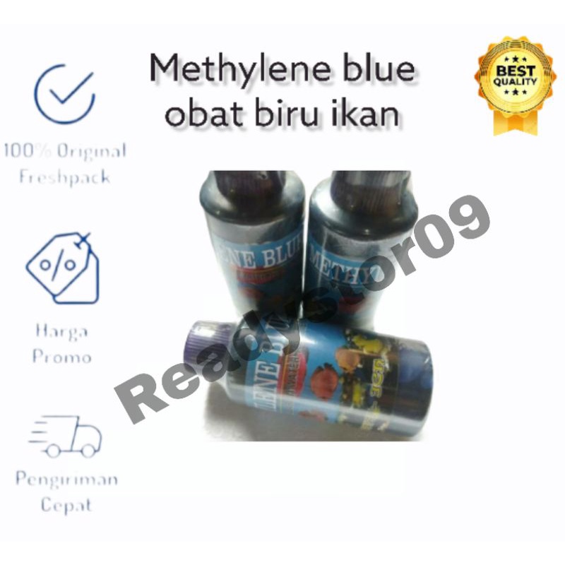 Metiline blue obat ikan white spot, jamur, dll