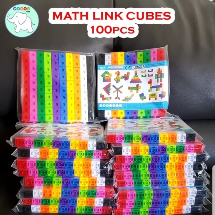 FAIRY|LEGO MATH/LEGO MATH COMPLETE 100 CUBE + EDU CARD