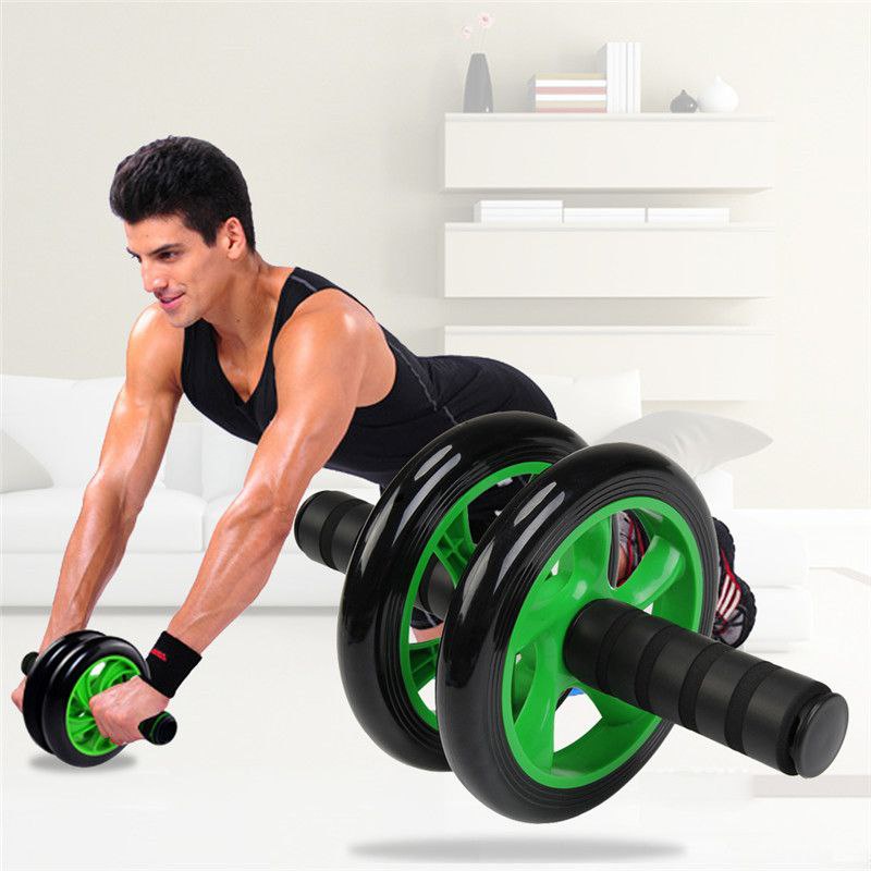 Alat Gym Fitness Roller untuk melatih otot perut (dndshop)