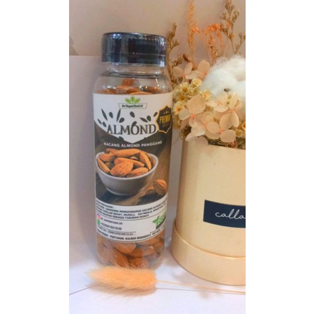 

(#COD)KACANG ALMOND PANGGANG Super GRADE A+/Premium ORI