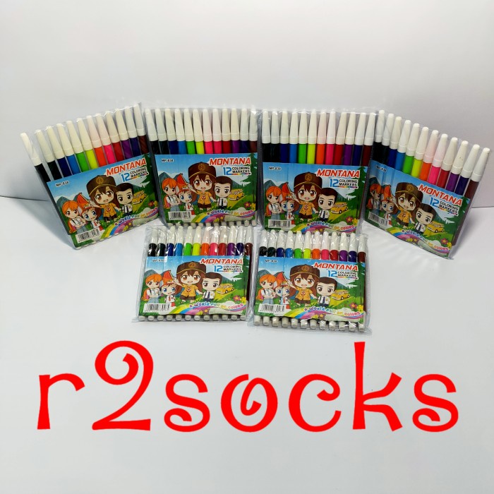 

Aman Spidol Warna Warni Dengan Harga Terjangkau 12 Warna 1 Set Berkualitas