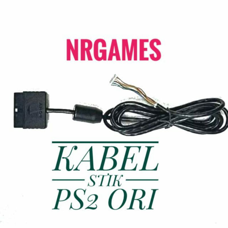 KABEL STIK PS2 ORI/OP/KABEL STIK PS2 ORI SERAT