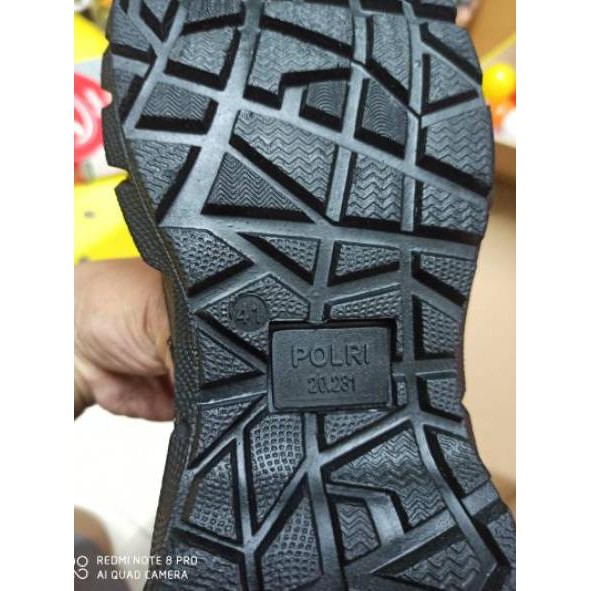 Banyak Dipakai.. Sepatu PDL POLRI Jatah ASLI 100% Original Terbaru POLISI TNI AL AD Pembagian 2019/2