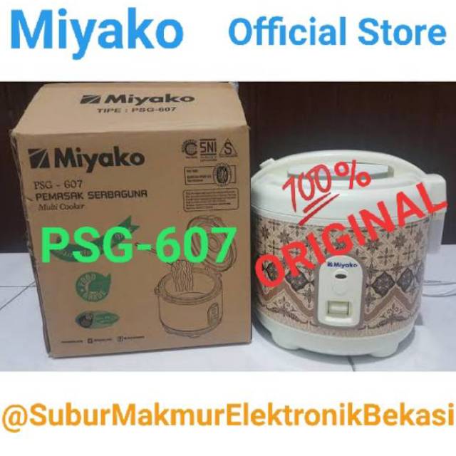 Rice Cooker Miyako PSG-607