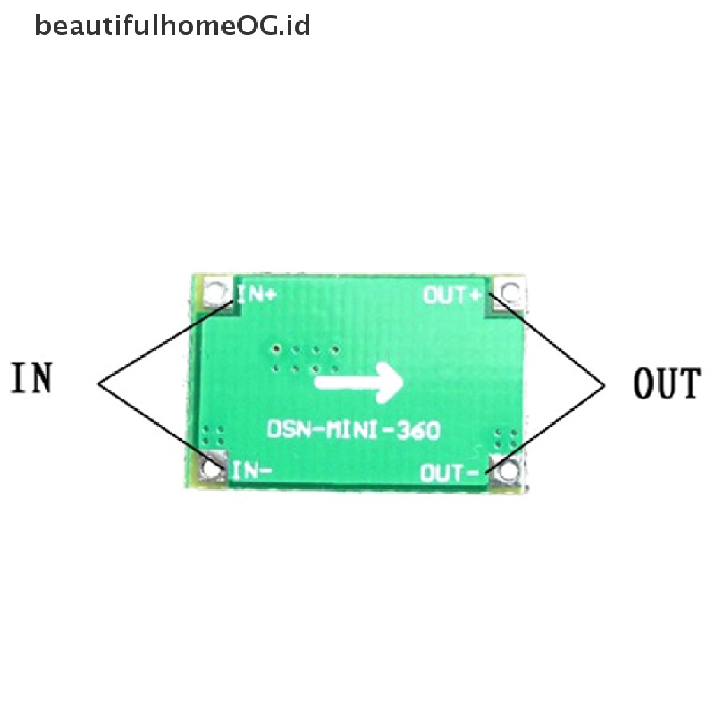 Regulator Konverter step down Tegangan DC-DC Mini 5V-23V Ke 3.3V 6V 9V 12V