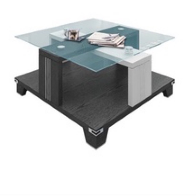 meja tamu kaca meja tamu minimalis meja tamu persegi kotak coffee table ready stock makassar promo m