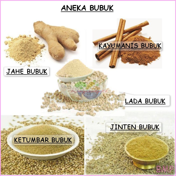 

JAHE JINTEN JINTAN KAYU MANIS KETUMBAR LADA BUBUK CINAMON POWDER ASLI