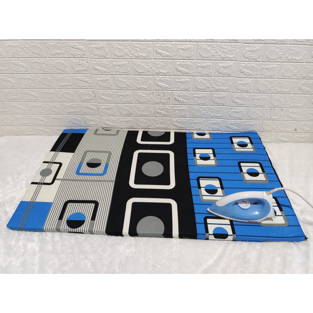 BESAR TEBAL! Alas Setrika / Seterika Busa 3CM Anti Kempes CENTRAL FOAM Super Jumbo 110 x 65 x 3